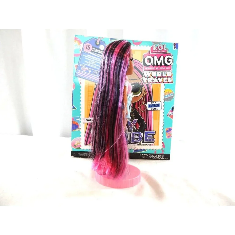 OMG LOL Surprise OMG World‎ Travel SUNSET 9” Doll With Accessories